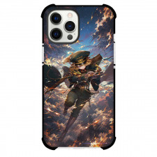 Saga Of Tanya The Evil Tanya Von Degurechaff Phone Case For iPhone Samsung Galaxy Pixel OnePlus Vivo Xiaomi Asus Sony Motorola Nokia - Tanya Von Degurechaff Lightning Battle Scene Art Poster