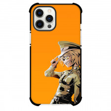 Saga Of Tanya The Evil Tanya Von Degurechaff Phone Case For iPhone Samsung Galaxy Pixel OnePlus Vivo Xiaomi Asus Sony Motorola Nokia - Tanya Von Degurechaff Military Uniform Portrait Minimal Art Poster