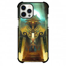 Yu-Gi-Oh Pharaoh Atem Phone Case For iPhone Samsung Galaxy Pixel OnePlus Vivo Xiaomi Asus Sony Motorola Nokia - Pharaoh Atem and Exodia the Forbidden One in the Back
