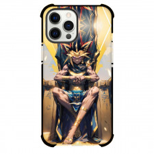 Yu-Gi-Oh Pharaoh Atem Phone Case For iPhone Samsung Galaxy Pixel OnePlus Vivo Xiaomi Asus Sony Motorola Nokia - Pharaoh Atem Sitting in the Ancient Throne