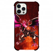 Yu-Gi-Oh Red Eyes Black Dragon Phone Case For iPhone Samsung Galaxy Pixel OnePlus Vivo Xiaomi Asus Sony Motorola Nokia - Red Eyes Black Dragon Fire Bullet Red Background