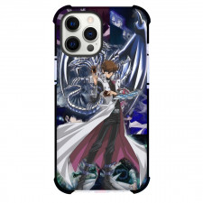 Yu-Gi-Oh Seto Kaiba Phone Case For iPhone Samsung Galaxy Pixel OnePlus Vivo Xiaomi Asus Sony Motorola Nokia - Seto Kaiba Blue Eyes Ultimate Dragon Background