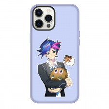 Yu-Gi-Oh Yusaku Fujiki Phone Case For iPhone Samsung Galaxy Pixel OnePlus Vivo Xiaomi Asus Sony Motorola Nokia - Yusaku Fujiki Holding Kuriboh