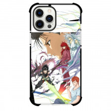 Yu Yu Hakusho Case For iPhone Samsung Galaxy Pixel OnePlus Vivo Xiaomi Asus Sony Motorola Nokia - Characters Fight Pose White Background
