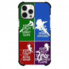 Yu Yu Hakusho Case For iPhone Samsung Galaxy Pixel OnePlus Vivo Xiaomi Asus Sony Motorola Nokia - Characters Icon With Quotes Green Blue Red Violet Background