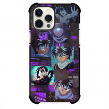 Yu Yu Hakusho Hiei Case For iPhone Samsung Galaxy Pixel OnePlus Vivo Xiaomi Asus Sony Motorola Nokia - Hiei Collage Purple Universe Background