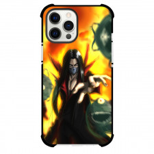 Yu Yu Hakusho Karasu Case For iPhone Samsung Galaxy Pixel OnePlus Vivo Xiaomi Asus Sony Motorola Nokia - Karasu Summoning Monsters Yellow Background