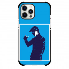 Yu Yu Hakusho Kazuma Kuwabara Case For iPhone Samsung Galaxy Pixel OnePlus Vivo Xiaomi Asus Sony Motorola Nokia - Kazuma Kuwabara Side Portrait Blue Minimalist Art