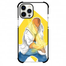 Yu Yu Hakusho Kazuma Kuwabara Case For iPhone Samsung Galaxy Pixel OnePlus Vivo Xiaomi Asus Sony Motorola Nokia - Kazuma Kuwabara Sword Out Yellow Background