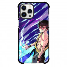 Yu Yu Hakusho Yusuke Urameshi Case For iPhone Samsung Galaxy Pixel OnePlus Vivo Xiaomi Asus Sony Motorola Nokia - Yusuke Urameshi Anime Side Portrait Blue Flare Background
