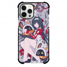 Zenless Zone Zero Astra Yao Phone Case For iPhone Samsung Galaxy Pixel OnePlus Vivo Xiaomi Asus Sony Motorola Nokia - Astra Yao Sitting In Bangboo Background
