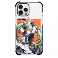 Zenless Zone Zero Corin Wickes Phone Case For iPhone Samsung Galaxy Pixel OnePlus Vivo Xiaomi Asus Sony Motorola Nokia - Corin Wickes Portrait Orange Background