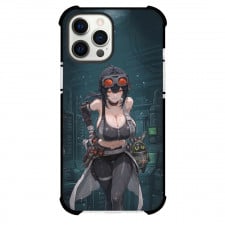 Zenless Zone Zero Grace Howard Phone Case For iPhone Samsung Galaxy Pixel OnePlus Vivo Xiaomi Asus Sony Motorola Nokia - Grace Howard Ready To Attack In Hollow Zone Background