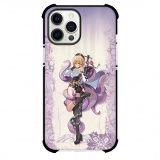 Zenless Zone Zero Yidhari Phone Case For iPhone Samsung Galaxy Pixel OnePlus Vivo Xiaomi Asus Sony Motorola Nokia - Yidhari Back Pose White Purple Background