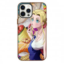 Zom 100 Bucket List of the Dead Beatrix Case For iPhone Samsung Galaxy Pixel OnePlus Vivo Xiaomi Asus Sony Motorola Nokia - Beatrix Eating A Hotdog