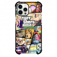 Zootopia Case For iPhone Samsung Galaxy Pixel OnePlus Vivo Xiaomi Asus Sony Motorola Nokia - Fluff Theft Auto Series Poster