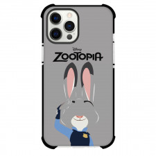 Zootopia Judy Hopps Case For iPhone Samsung Galaxy Pixel OnePlus Vivo Xiaomi Asus Sony Motorola Nokia - Judy Hopps Salute Portrait Vector Art