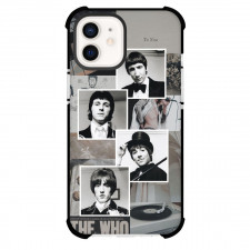 The Who Keith Moon Phone Case For iPhone Samsung Galaxy Pixel OnePlus Vivo Xiaomi Asus Sony Motorola Nokia - Keith Moon Remembering Grayscale Collage Poster