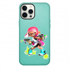 Splatoon Agent 3 Pink Case For iPhone Samsung Galaxy Pixel OnePlus Vivo Xiaomi Asus Sony Motorola Nokia - Agent 3 Pink Two Guns Pointing