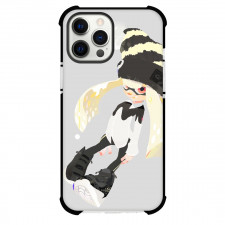 Splatoon Agent 3 Yellow Case For iPhone Samsung Galaxy Pixel OnePlus Vivo Xiaomi Asus Sony Motorola Nokia - Agent 3 Yellow Watercolor Painting Art Grey Background