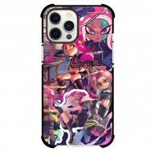 Splatoon Agent 8 Case For iPhone Samsung Galaxy Pixel OnePlus Vivo Xiaomi Asus Sony Motorola Nokia - Agent 8 Collage Blue Background