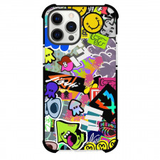 Splatoon Case For iPhone Samsung Galaxy Pixel OnePlus Vivo Xiaomi Asus Sony Motorola Nokia - Splatoon Neon Green Sticker Collage Art