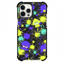 Splatoon Case For iPhone Samsung Galaxy Pixel OnePlus Vivo Xiaomi Asus Sony Motorola Nokia - Splatoon Squid Purple Yello Pattern Art