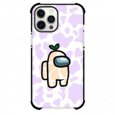 Among Us Phone Case For iPhone Samsung Galaxy Pixel OnePlus Vivo Xiaomi Asus Sony Motorola Nokia - Among Us On Purple Pattern Art