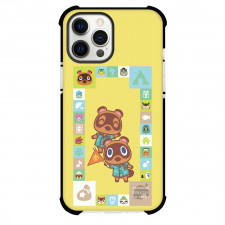 Animal Crossing Phone Case For iPhone Samsung Galaxy Pixel OnePlus Vivo Xiaomi Asus Sony Motorola Nokia - Animal Crossing Timmy And Tommy On Yellow Background