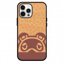 Animal Crossing Tom Nook Phone Case For iPhone Samsung Galaxy Pixel OnePlus Vivo Xiaomi Asus Sony Motorola Nokia - Tom Nook Half Face