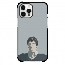 Attack On Titan Bertolt Phone Case For iPhone Samsung Galaxy Pixel OnePlus Vivo Xiaomi Asus Sony Motorola Nokia - Bertolt Portrait Minimalist Art On Grey Background