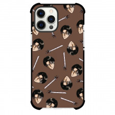 Attack On Titan Levi Phone Case For iPhone Samsung Galaxy Pixel OnePlus Vivo Xiaomi Asus Sony Motorola Nokia - Levi Sword Avatar Pattern Art