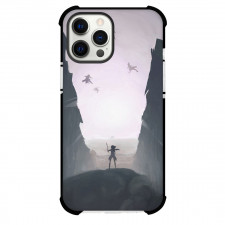 Attack On Titan Mikasa Phone Case For iPhone Samsung Galaxy Pixel OnePlus Vivo Xiaomi Asus Sony Motorola Nokia - Mikasa Attack Mode Silhouette