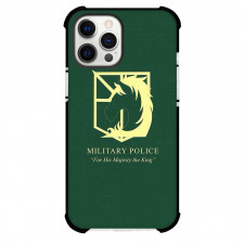 Attack On Titan Phone Case For iPhone Samsung Galaxy Pixel OnePlus Vivo Xiaomi Asus Sony Motorola Nokia - Military Police Logo