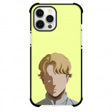 Attack On Titan Niccolo Phone Case For iPhone Samsung Galaxy Pixel OnePlus Vivo Xiaomi Asus Sony Motorola Nokia - Niccolo Portrait Minimalist Art On Yellow Background