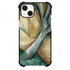 Georges Braque Houses At L Estaque Phone Case For iPhone and Samsung Galaxy Devices - Houses At L Estaque Painting Cubist Artwork