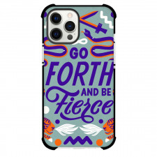 Carmi Grau Phone Case For iPhone Samsung Galaxy Pixel OnePlus Vivo Xiaomi Asus Sony Motorola Nokia - Go Forth Be Fierce Word Art