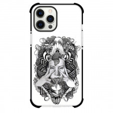 Iain Macarthur Phone Case For iPhone Samsung Galaxy Pixel OnePlus Vivo Xiaomi Asus Sony Motorola Nokia - V Hand Gesture On Face Woman Pattern Portrait