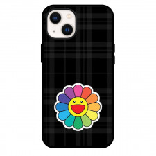 Takashi Murakami Phone Case For iPhone Samsung Galaxy Pixel OnePlus Vivo Xiaomi Asus Sony Motorola Nokia - Takashi Murakami Smiley Rainbow Flower