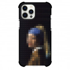 Marco Sodano Phone Case For iPhone Samsung Galaxy Pixel OnePlus Vivo Xiaomi Asus Sony Motorola Nokia - Johannes Vermeer Girl With Pearl Earring Lego Illustration Art