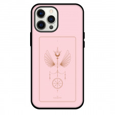 Pink Deck Tarot The Chariot Phone Case For iPhone Samsung Galaxy Pixel OnePlus Vivo Xiaomi Asus Sony Motorola Nokia - The Chariot Tarot On Pink Background