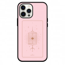 Pink Deck Tarot The Hermit Phone Case For iPhone Samsung Galaxy Pixel OnePlus Vivo Xiaomi Asus Sony Motorola Nokia - The Hermit Tarot On Pink Background