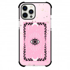 The Lovely Omens Tarot Phone Case For iPhone Samsung Galaxy Pixel OnePlus Vivo Xiaomi Asus Sony Motorola Nokia - The Lovely Omens Tarot On Starry Pink Background