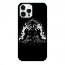 Dragon Ball Broly Phone Case For iPhone Samsung Galaxy Pixel OnePlus Vivo Xiaomi Asus Sony Motorola Nokia - Super Saiyan Broly Portrait Black And White