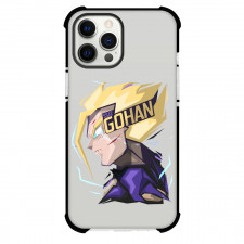 Dragon Ball Z Gohan Phone Case For iPhone Samsung Galaxy Pixel OnePlus Vivo Xiaomi Asus Sony Motorola Nokia - Super Sayian 2 Gohan PopHead Minimalist Art
