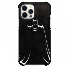 DC Comics Batman Phone Case For iPhone Samsung Galaxy Pixel OnePlus Vivo Xiaomi Asus Sony Motorola Nokia - Batman Shadow Black Background Minimalist Art