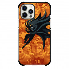 DC Comics Batman Phone Case For iPhone Samsung Galaxy Pixel OnePlus Vivo Xiaomi Asus Sony Motorola Nokia - Batman Comic Art On Villain Background