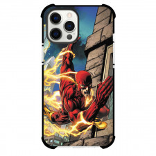 The Flash Phone Case For iPhone Samsung Galaxy Pixel OnePlus Vivo Xiaomi Asus Sony Motorola Nokia - The Flash Running Up A Building Comic Art