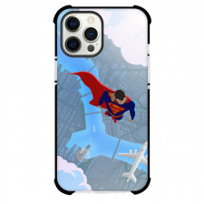 DC Comics Superman Phone Case For iPhone Samsung Galaxy Pixel OnePlus Vivo Xiaomi Asus Sony Motorola Nokia - Superman Flying In The Sky Minimalist Art