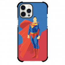 DC Comics Superman Phone Case For iPhone Samsung Galaxy Pixel OnePlus Vivo Xiaomi Asus Sony Motorola Nokia - Superman Standing Minimalist Art